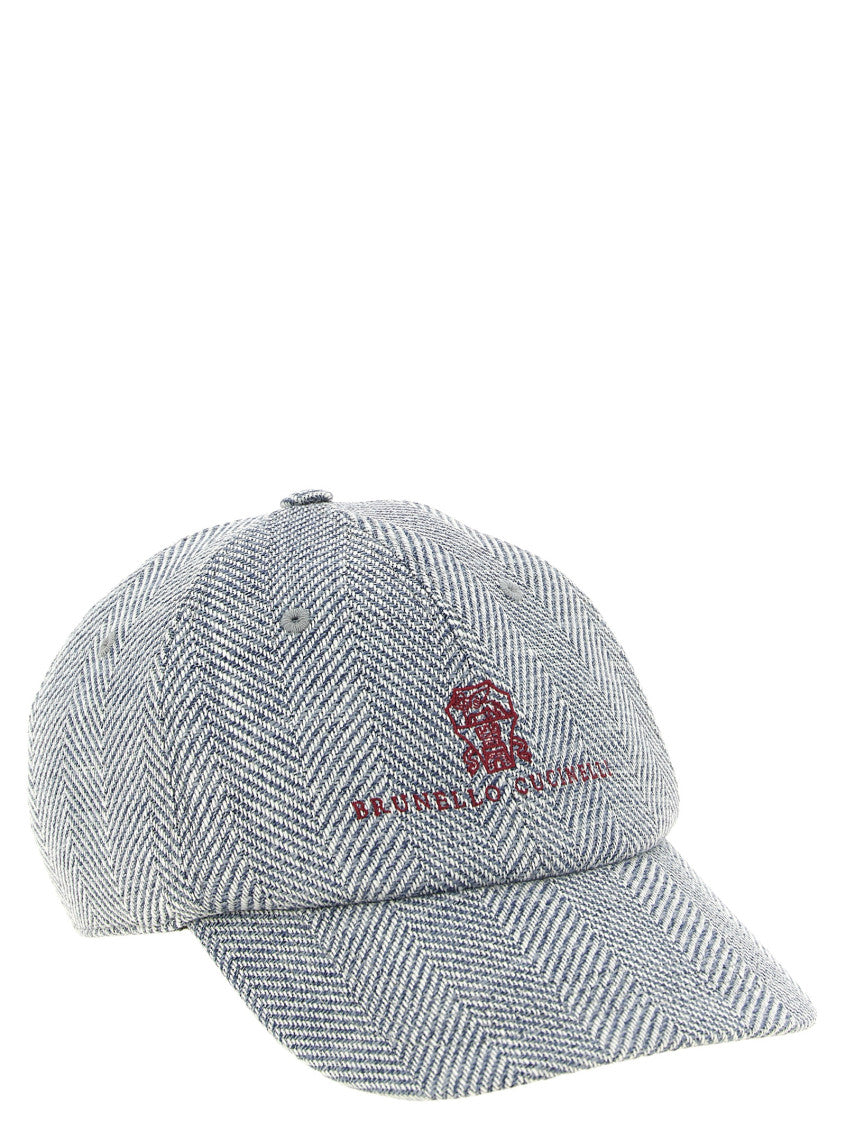 Blue Chevron Baseball Cap 2