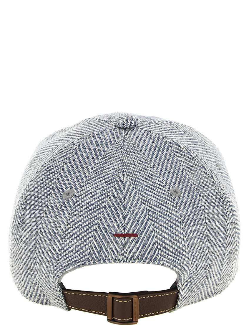 Blue Chevron Baseball Cap 3