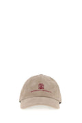 Beige Logo Baseball Cap 1
