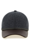 Grey Solid Baseball Cap 1