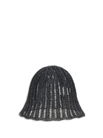 Black Techno Woven Bucket Hat 1