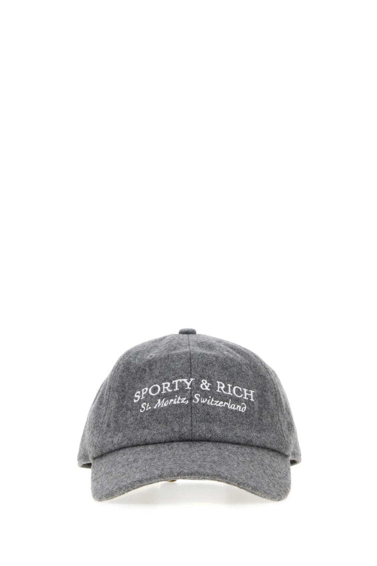 Grey Logo Baseball Cap 1
