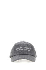 Grey Logo Baseball Cap 1