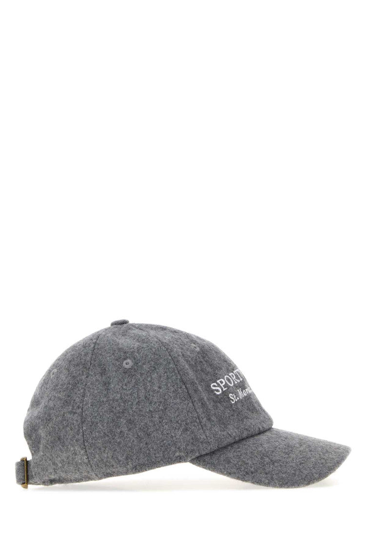 Grey Logo Baseball Cap 2