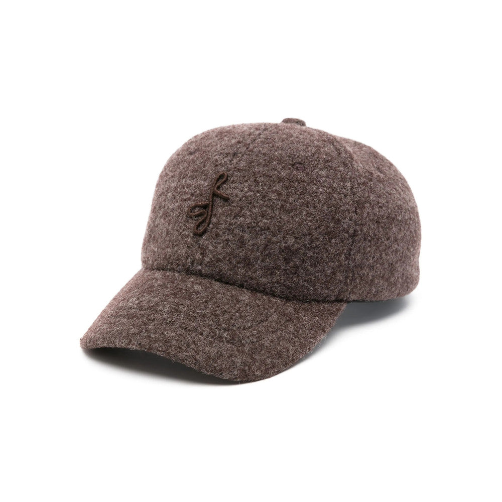 Brown Textured Baseball Cap 1