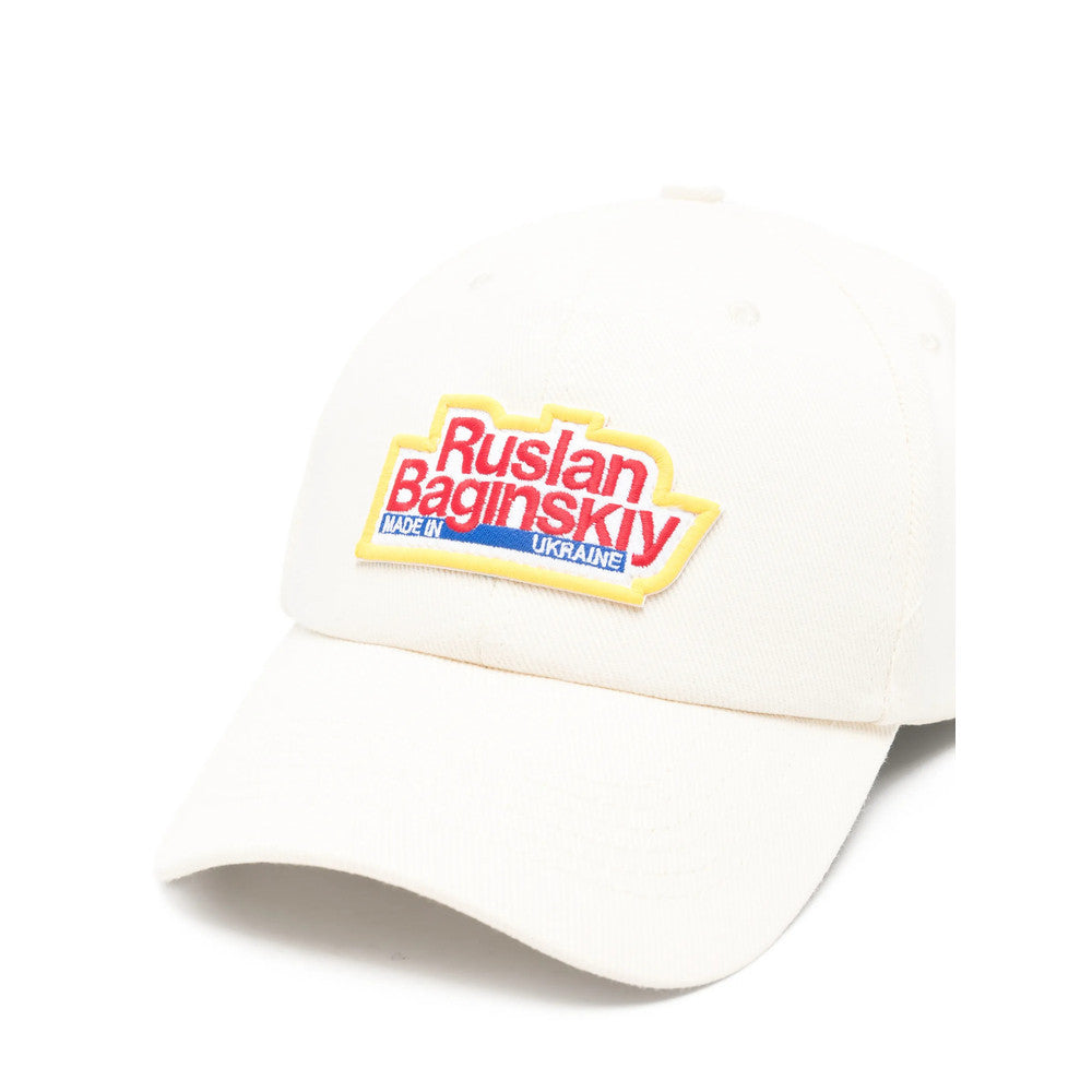 White Logo Baseball Cap 3
