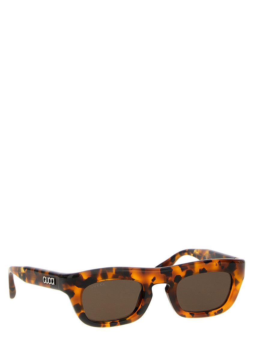 Brown Rectangular sunglasses 2