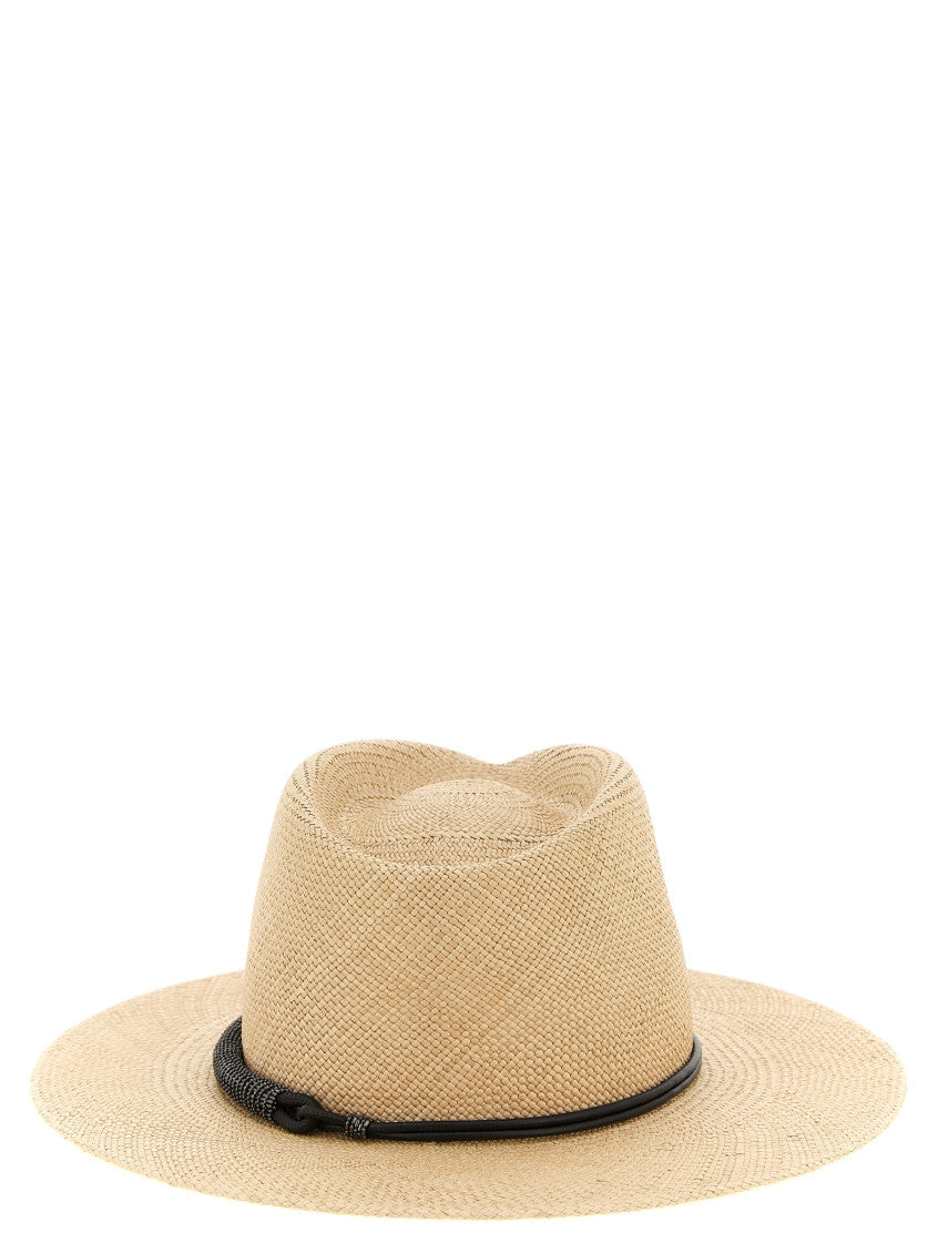Beige Monile Hat 3
