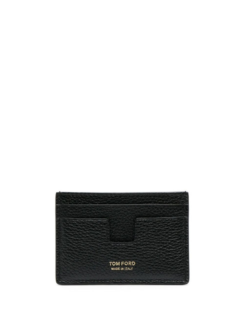 Black T Line Credit Card Case 1