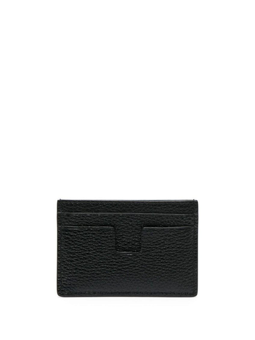 Black T Line Credit Card Case 2