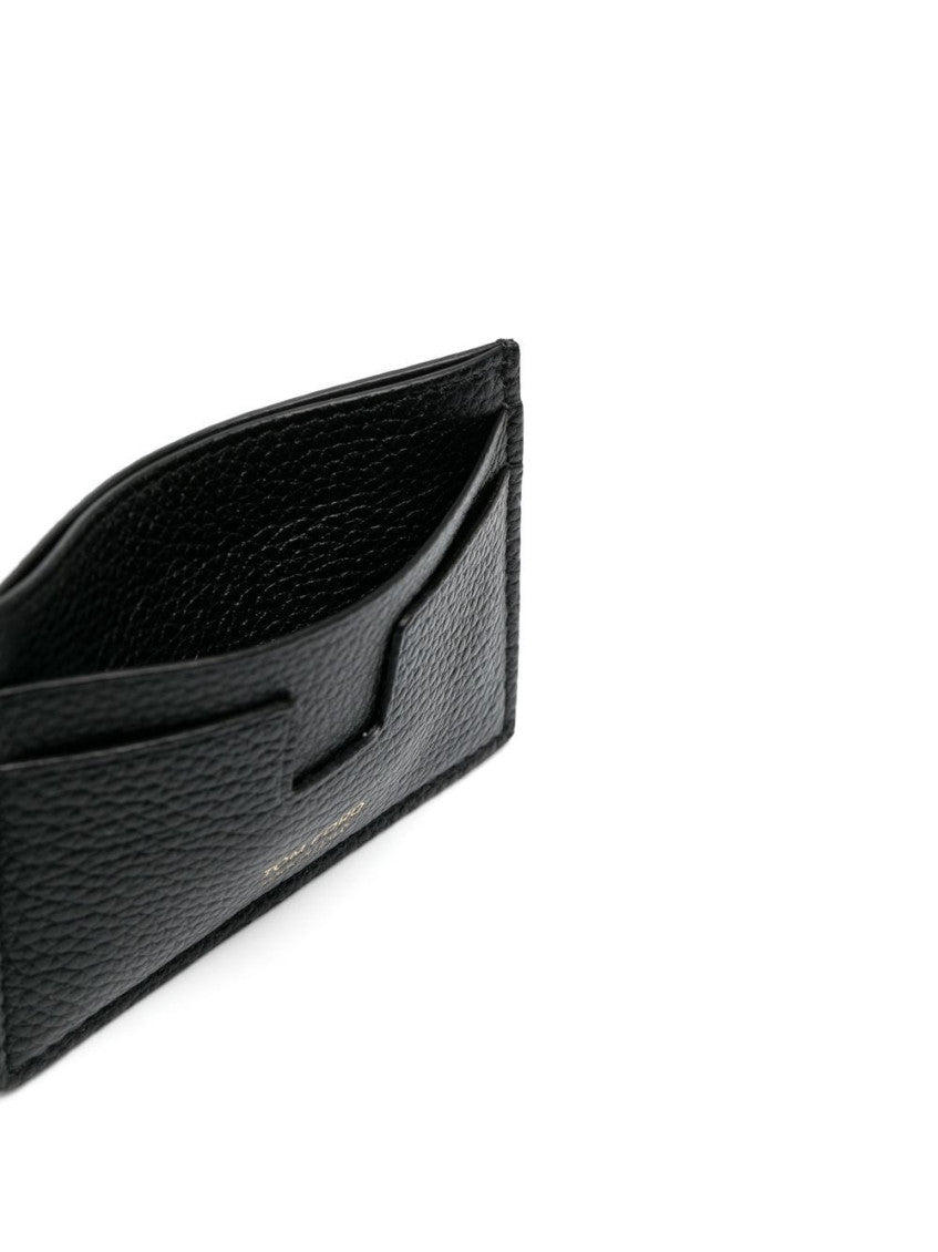 Black T Line Credit Card Case 3