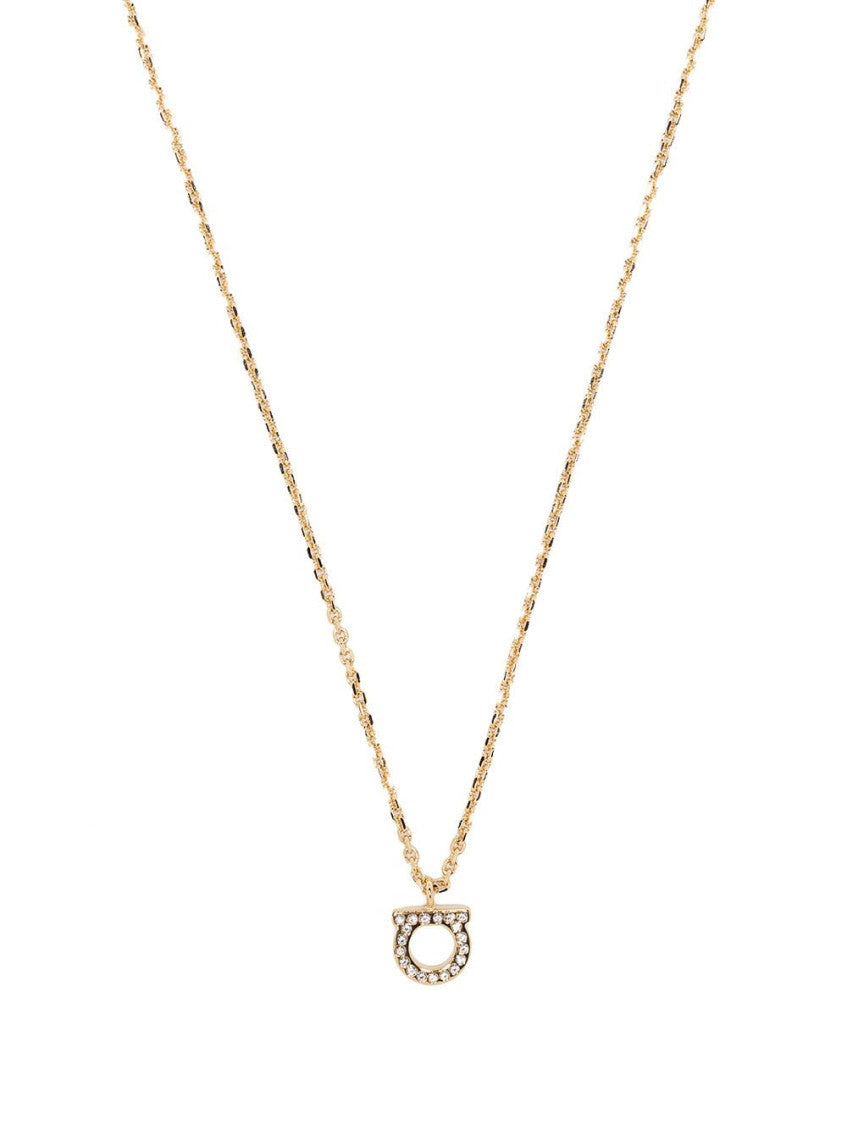 Golden Gancini Crystal necklace 1