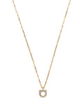 Golden Gancini Crystal necklace 1