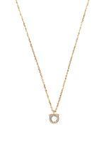 Golden Gancini Crystal necklace 1