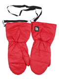 Red Little Joy puffer gloves 1
