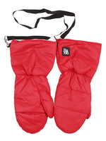 Red Little Joy puffer gloves 1