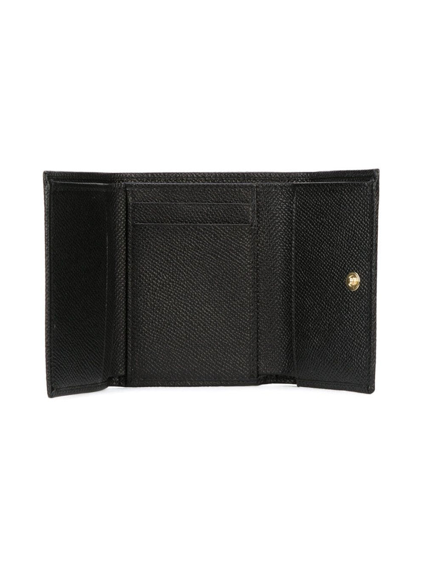 Black Leather flap wallet 3