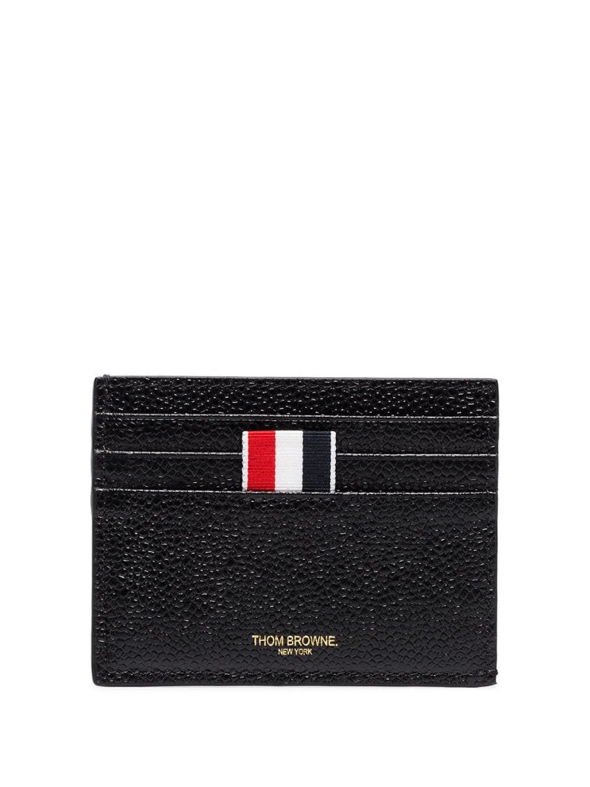 Black Leather credit card case 1