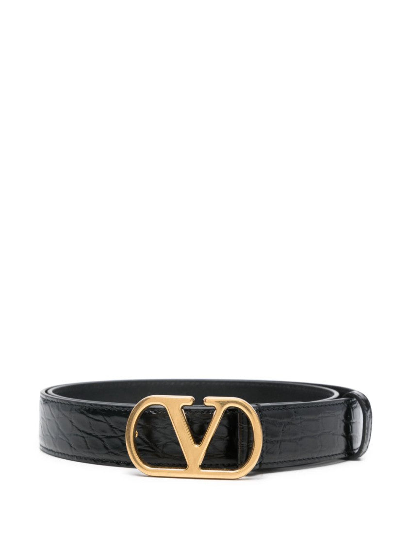 Black Leather belt 1