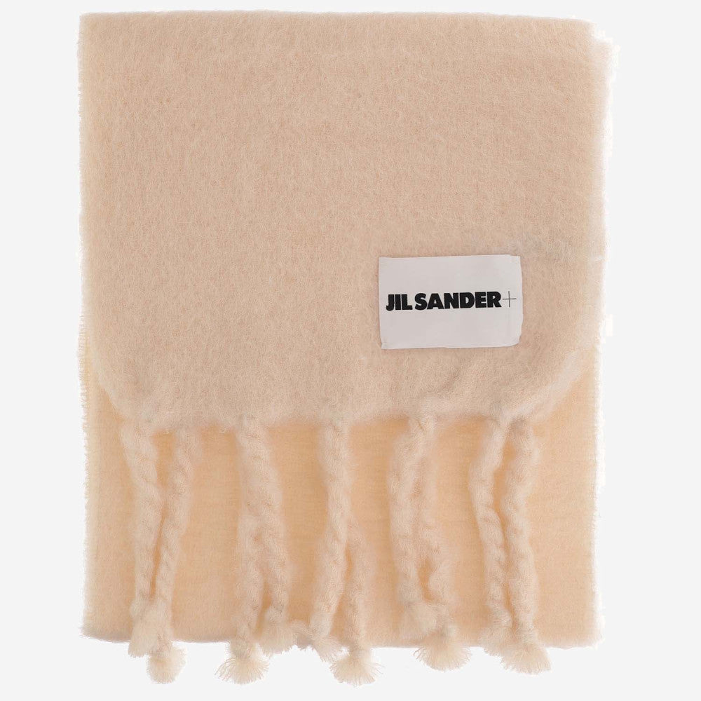 Light Pink wool Blend Scarf 1