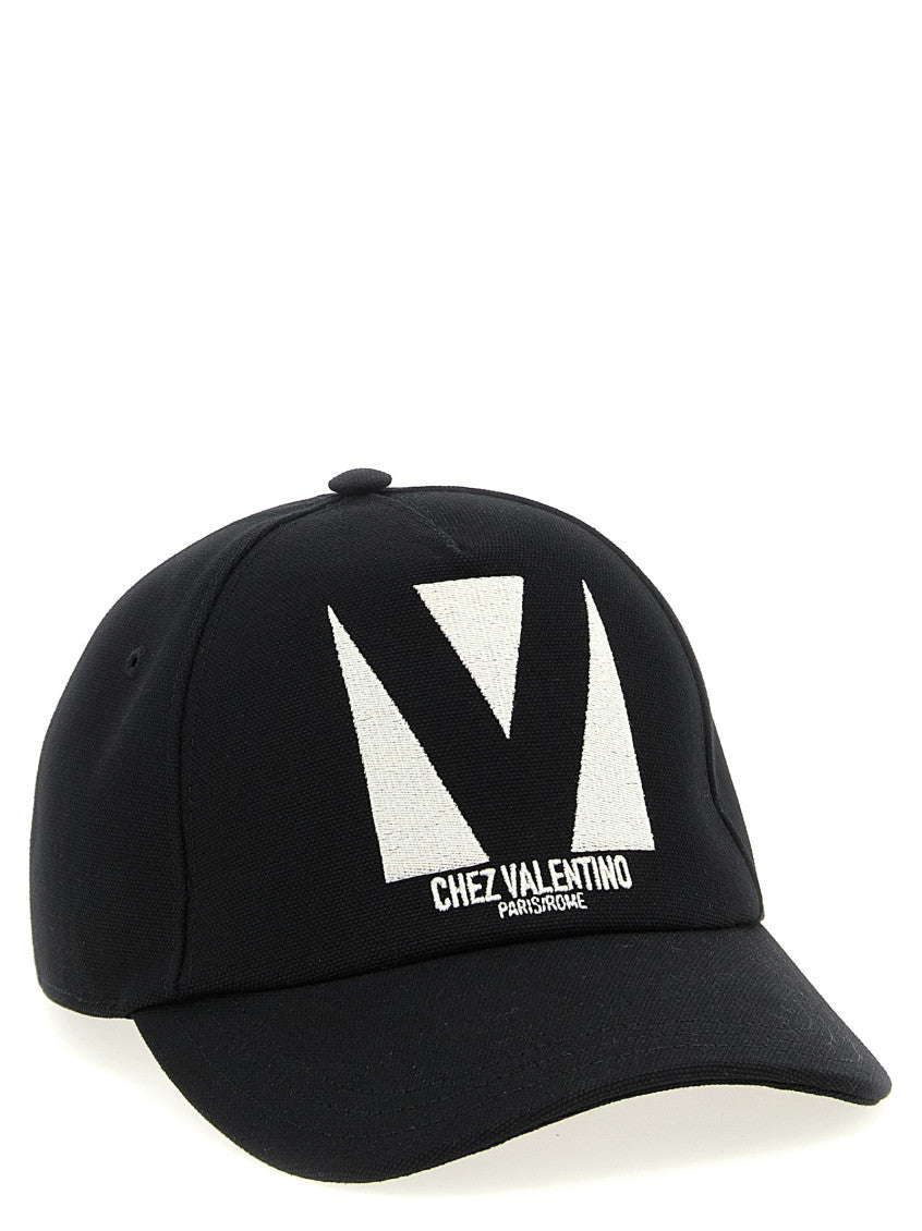 Black Logo Baseball Hat 2