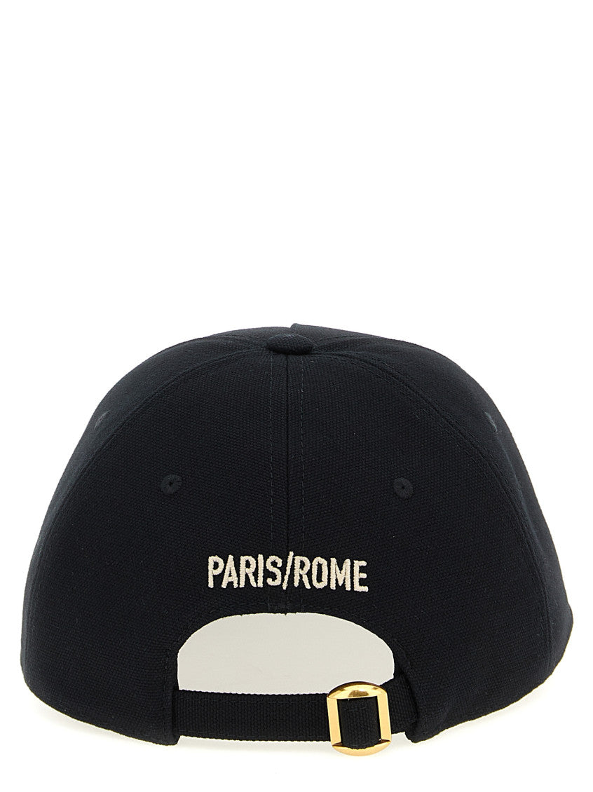 Black Logo Baseball Hat 3