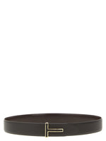 Brown Logo Reversible Belt 1