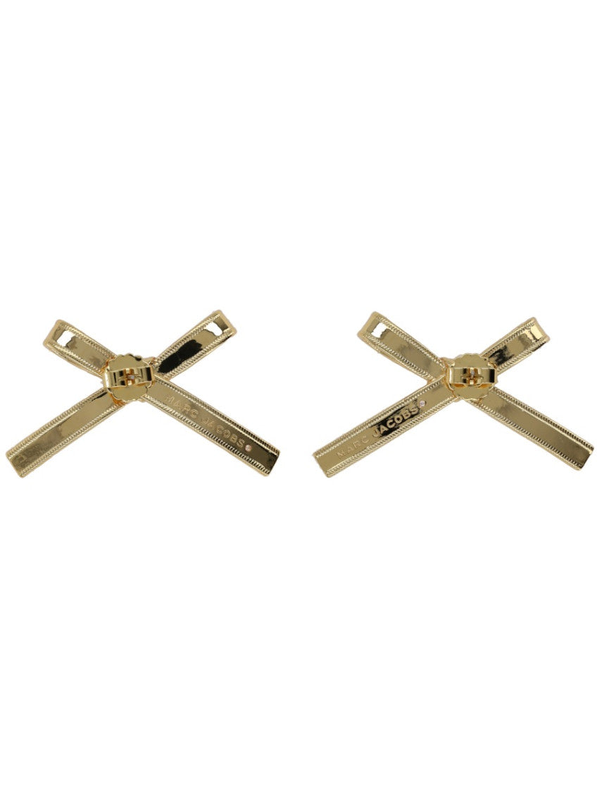 Golden Bow Stud Earrings 2
