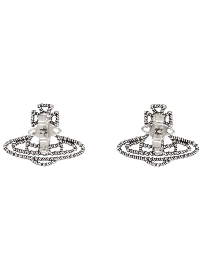 Silver Coretta Stud Earrings 2
