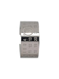 Silver Numeric Ear Cuff 1