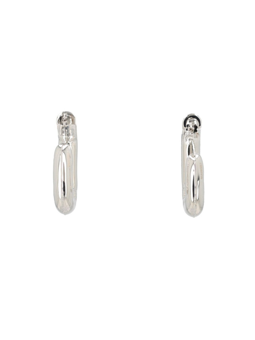 Silver Hoop Earrings 2