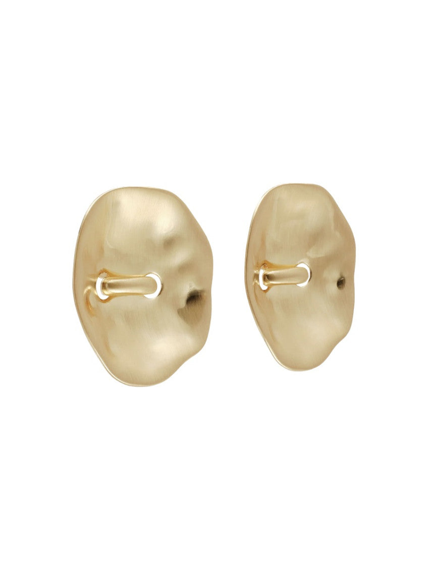 Golden Izara XL Stud Earrings 2