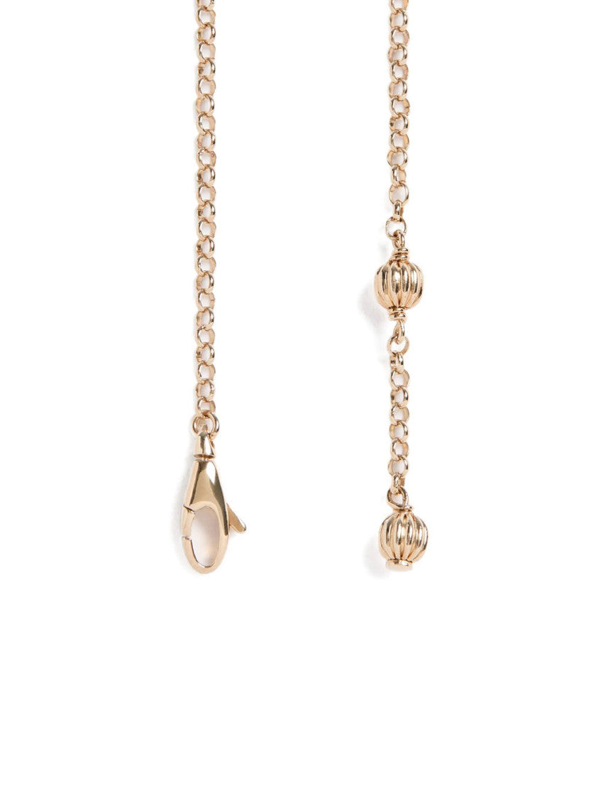Gold VLogo Chain Bracelet 4