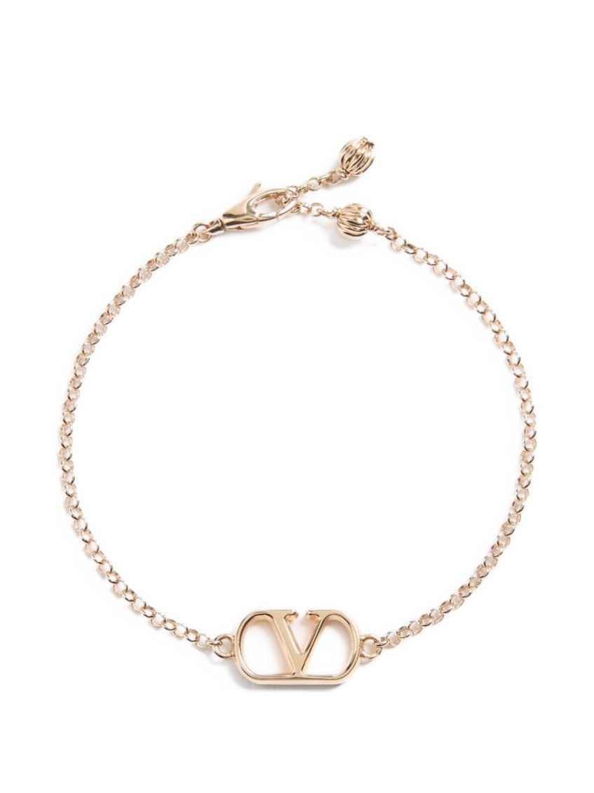 Golden VLogo Signature Chain Bracelet 1
