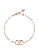 Golden VLogo Signature Chain Bracelet 1