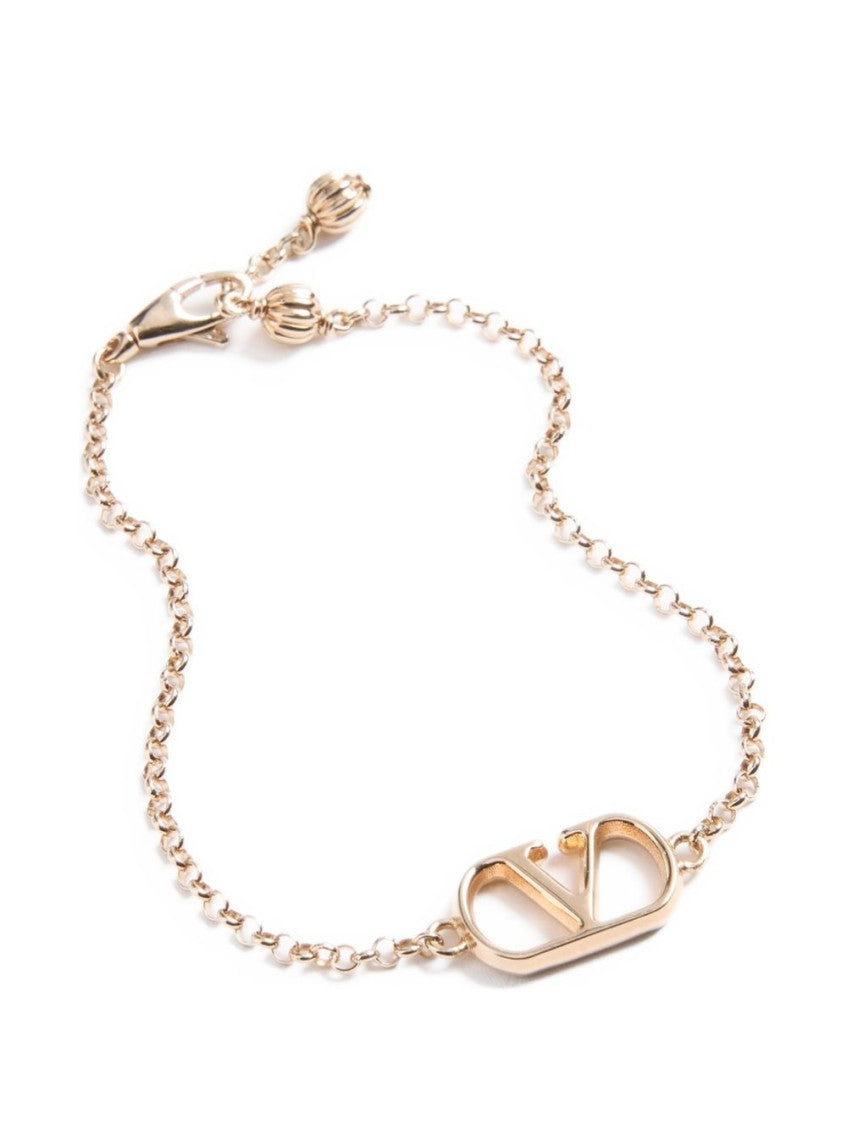 Golden VLogo Signature Chain Bracelet 3