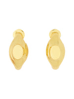 Golden Signet Hoop Earrings 1