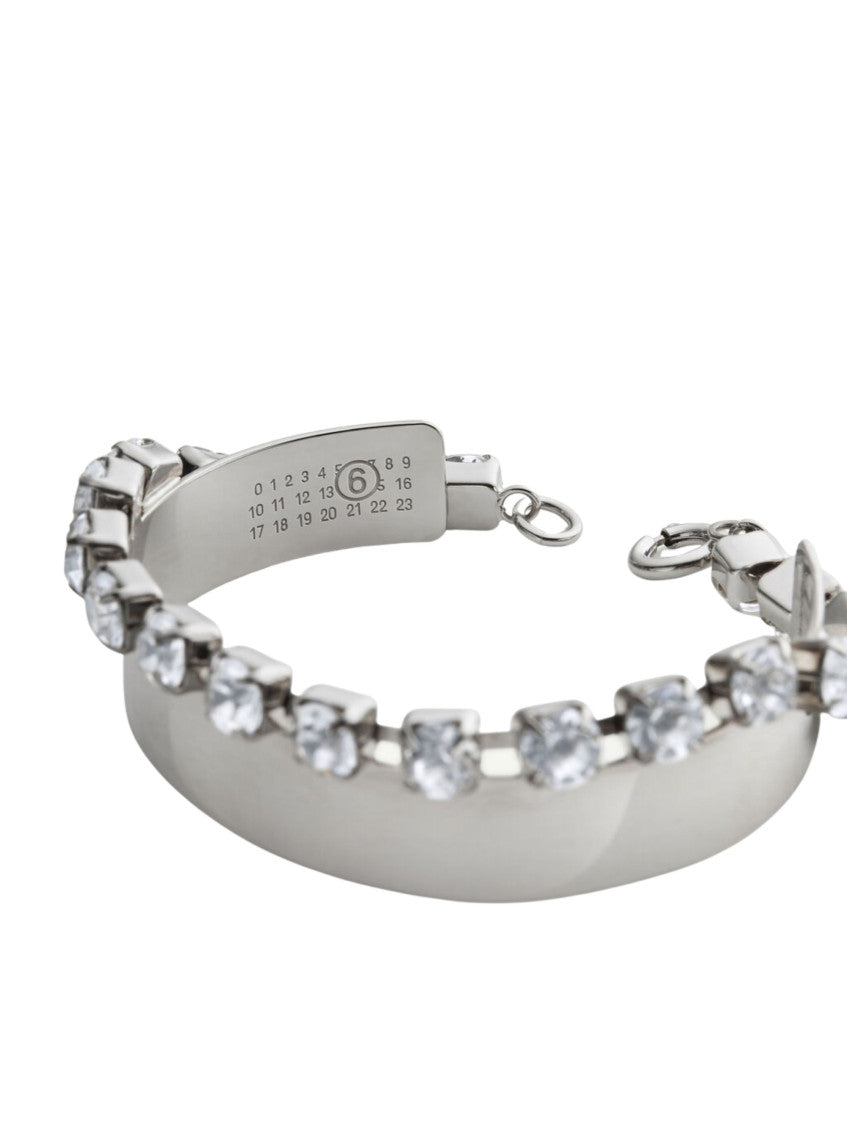 Silver Crystal Chain Bracelet 2