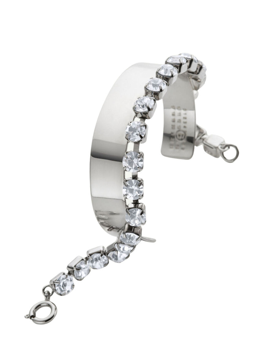 Silver Crystal Chain Bracelet 3