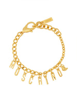 Golden Logo Charm Bracelet 1