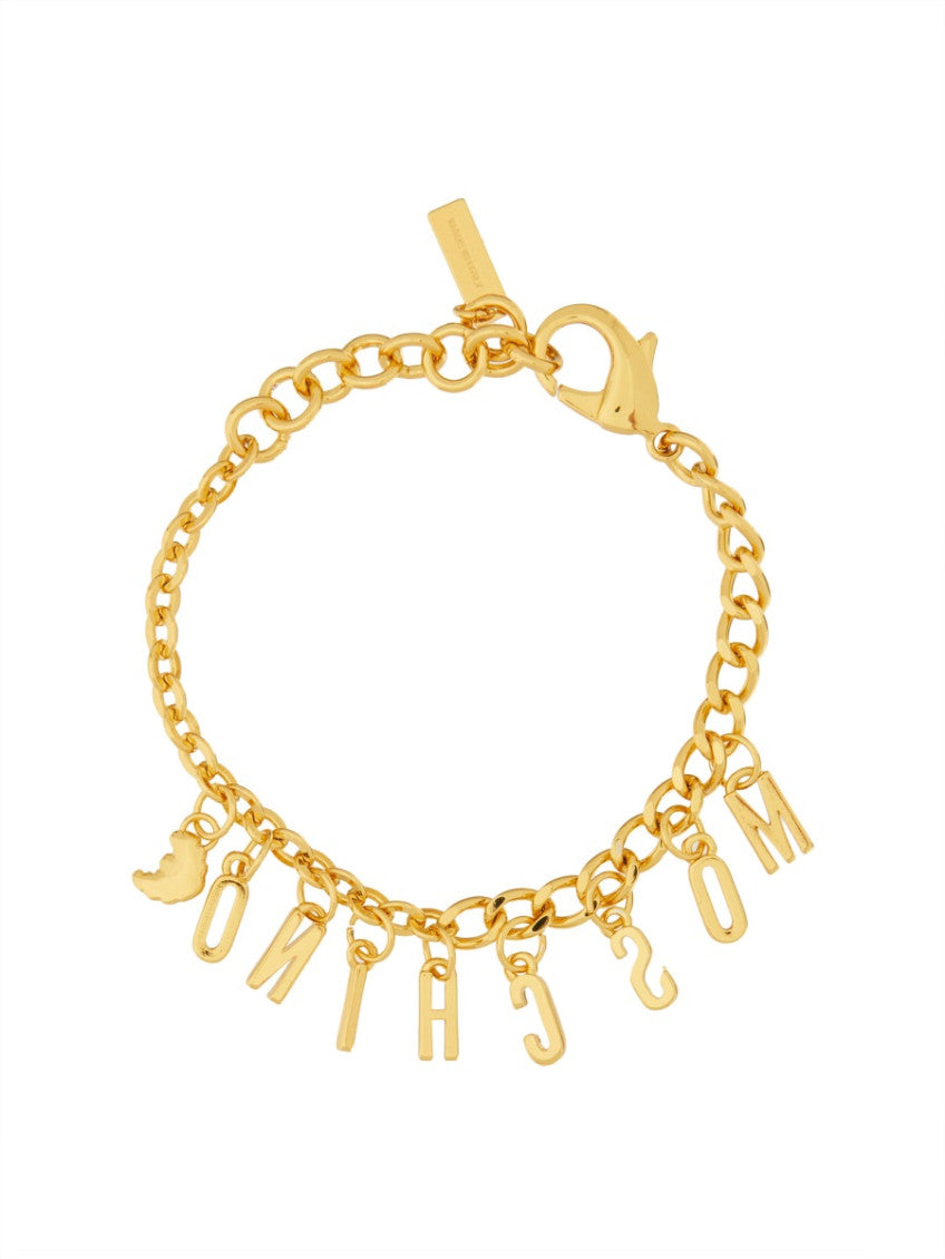 Golden Logo Charm Bracelet 2