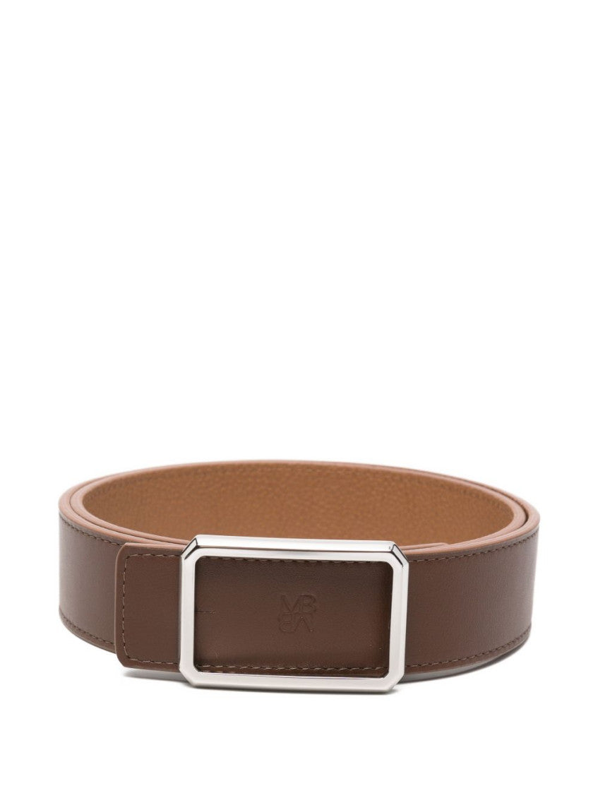 Brown Buckle Solid Belt 1
