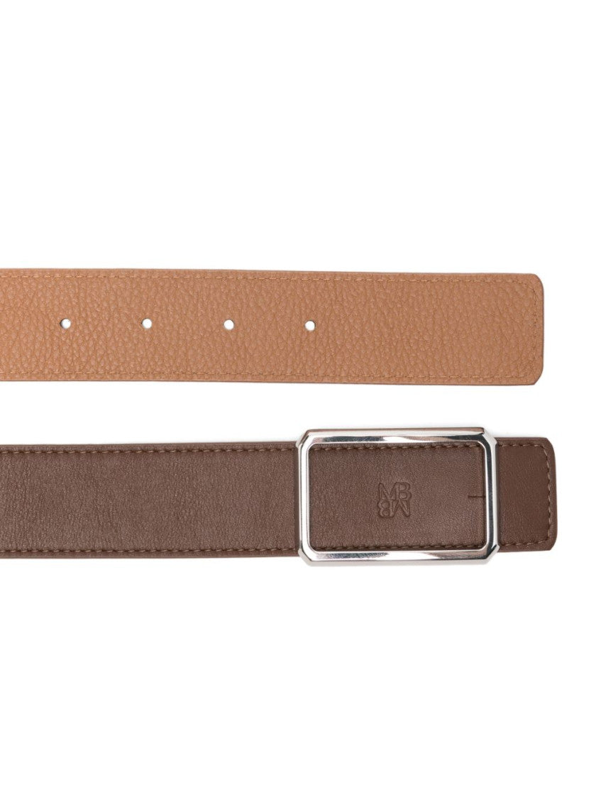 Brown Buckle Solid Belt 2