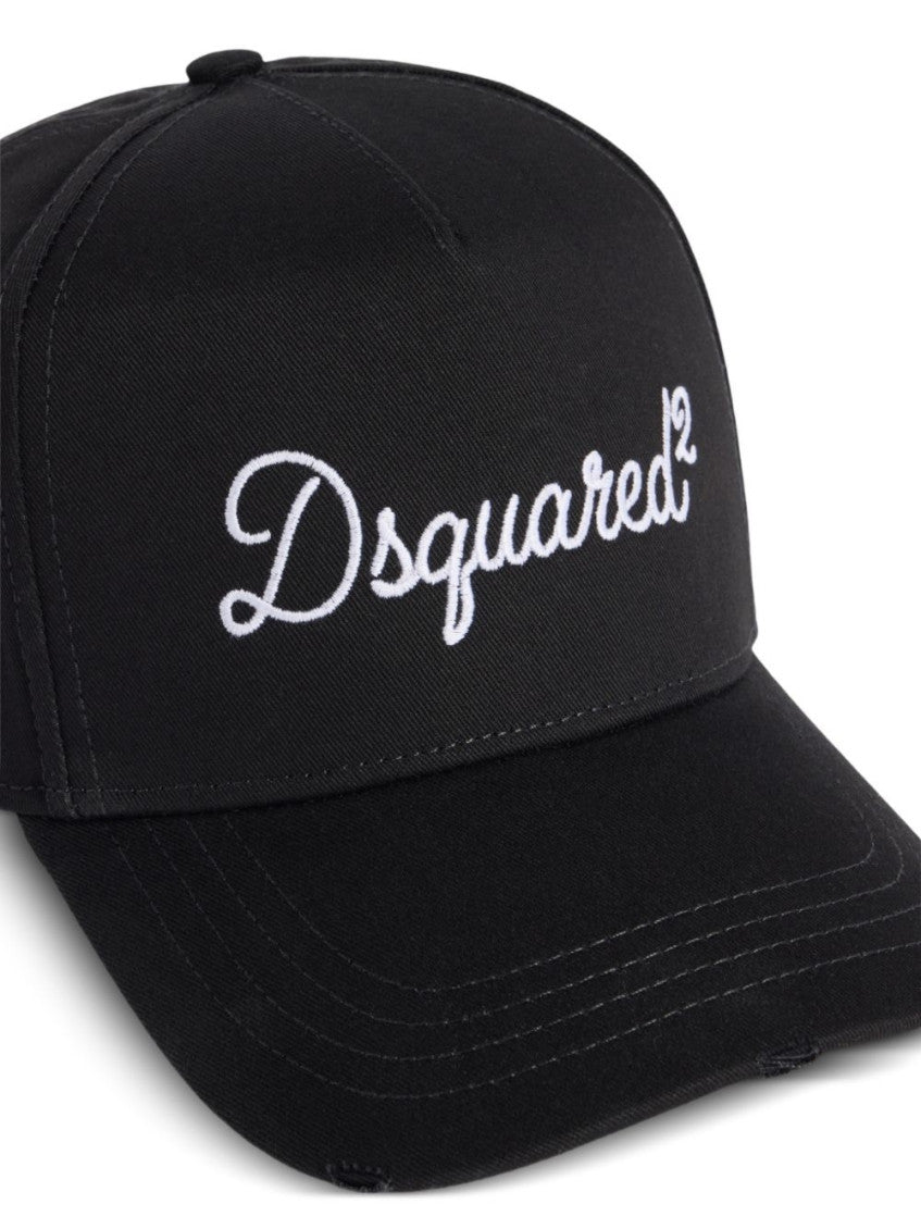 Black Logo Baseball Hat 5