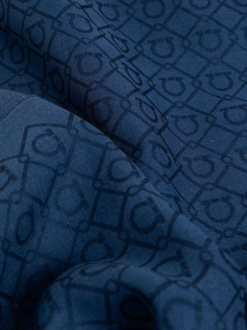 Blue Logo Scarf 2
