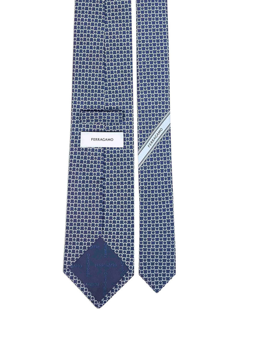 Blue Gancini Tie 2