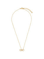 Golden Gancini Pendant Necklace 1