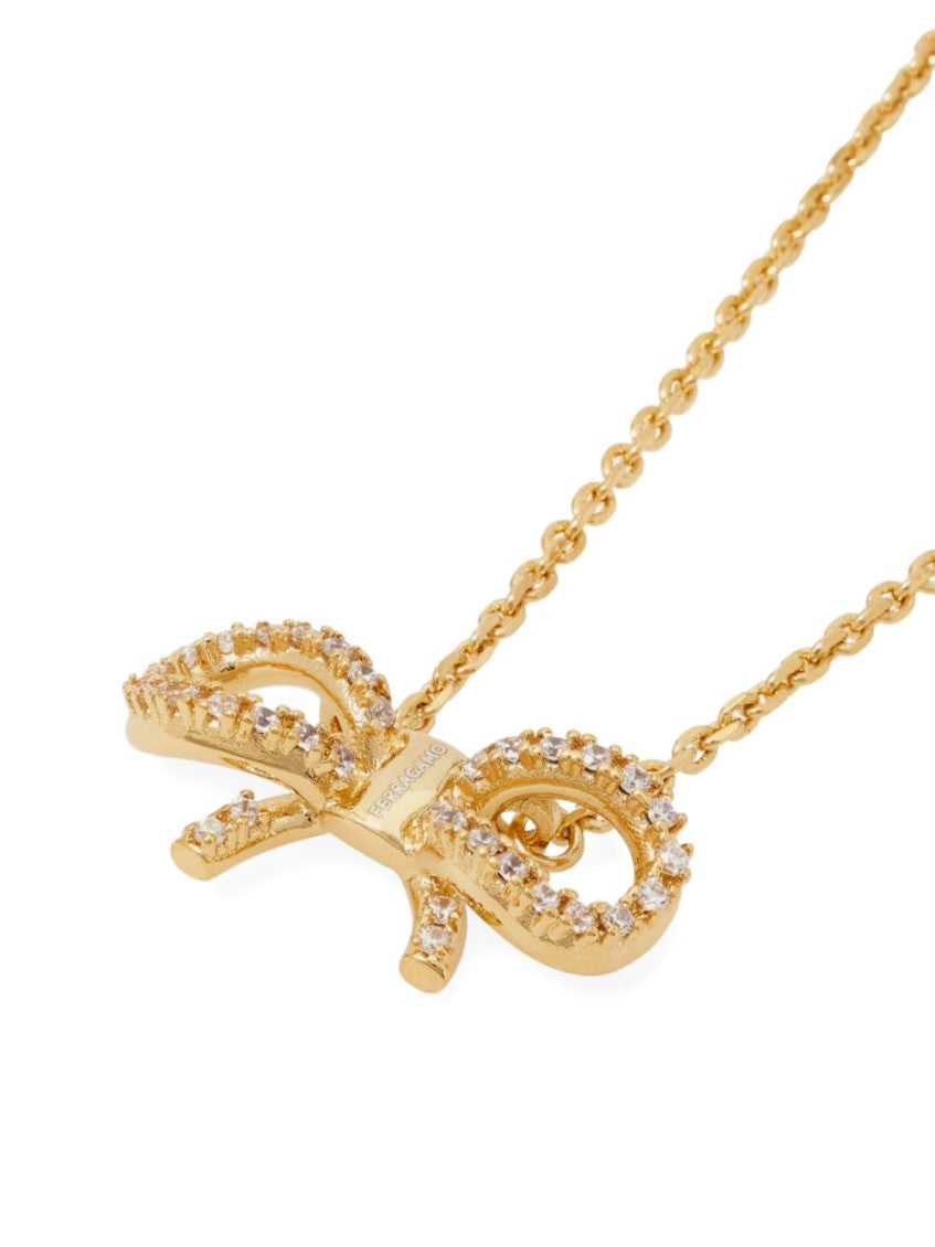 Golden Gancini Pendant Necklace 2