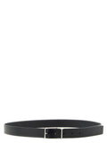Black Logo Buckle  Belt 1