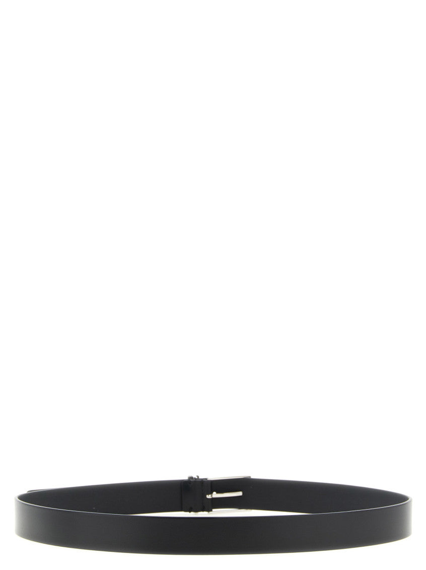 Black Logo Buckle  Belt 2